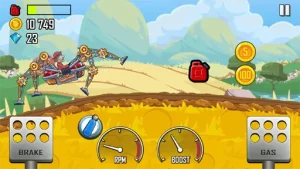 Hill Climb Racing مهكرة 3